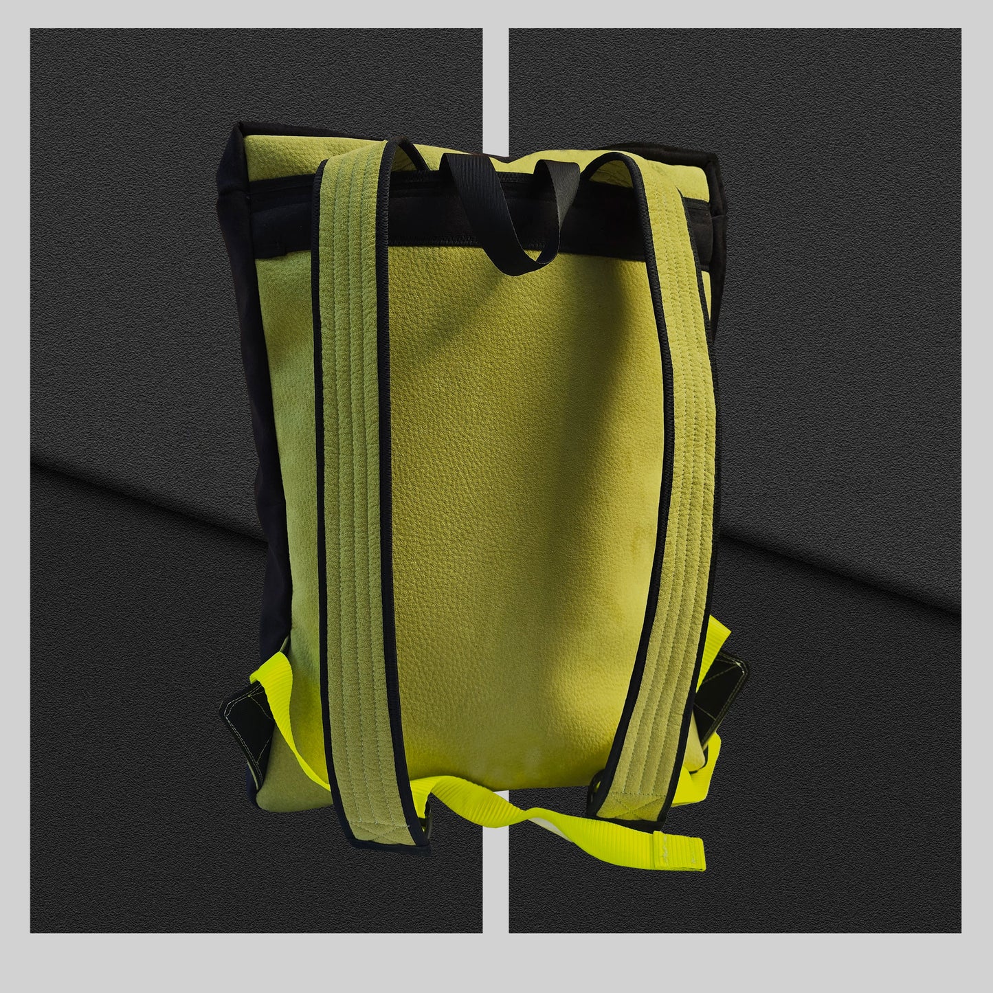 "KORA T15 – Handmade Sustainable Backpack – Stylish Eco Fashion Bag for Slow Fashion Lovers"
